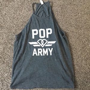 Popflex army tank top